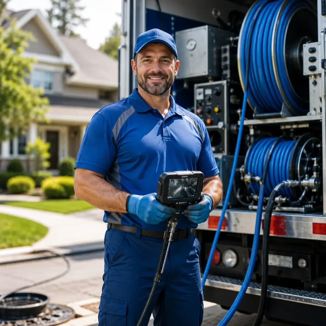 Local outdoor drain cleaning specialists in Freeman Spur, IL